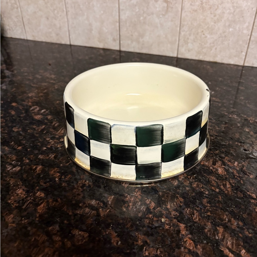 MacKenzie-Childs Elegant Cream Bowl